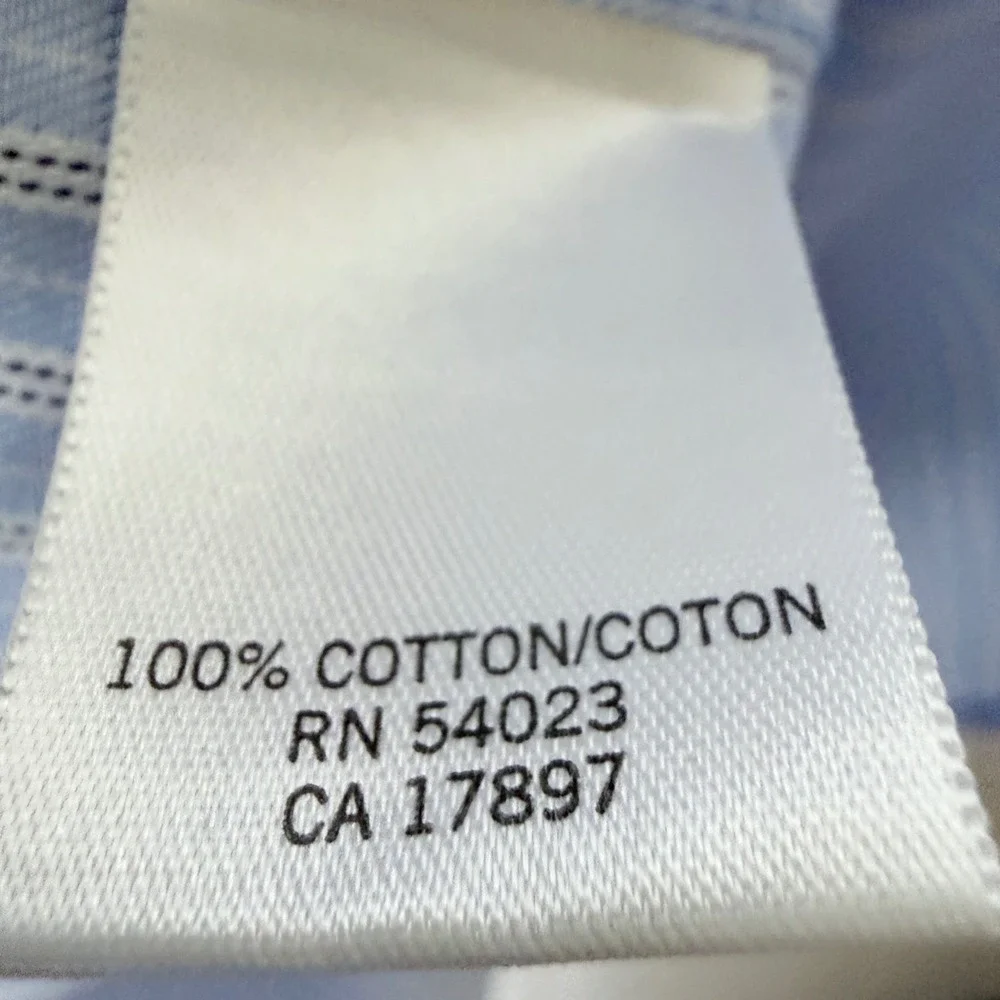 Banana Republic Button Down Shirt Mens XXL‎ Blue Striped Non-Iron Classic Fit